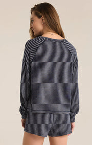 Z Supply Staying In Stripe Long Sleeve Top