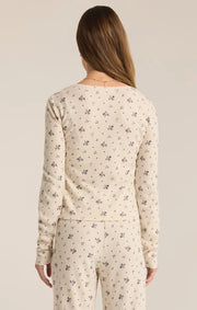 Z Supply Tess Rosebud Long Sleeve Top