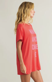 Z Supply Wine & Dine Night Shirt