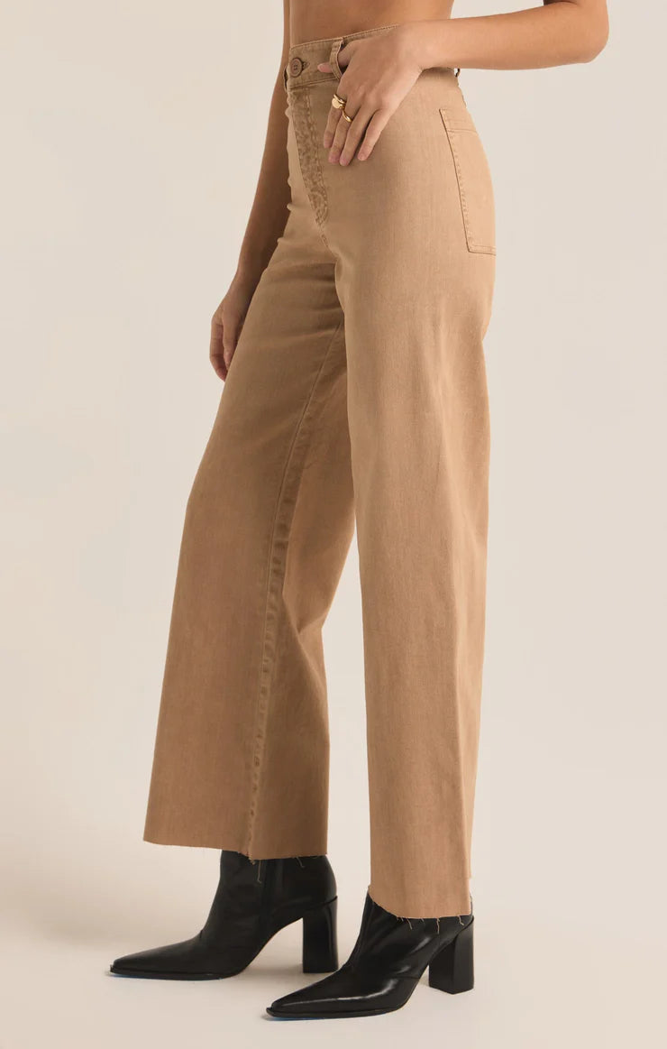 Z Supply Rilynn Pant in Burro