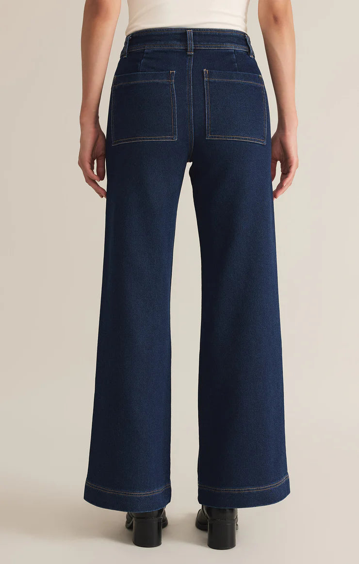 Z Supply Rilynn Wide Leg Denim Pant