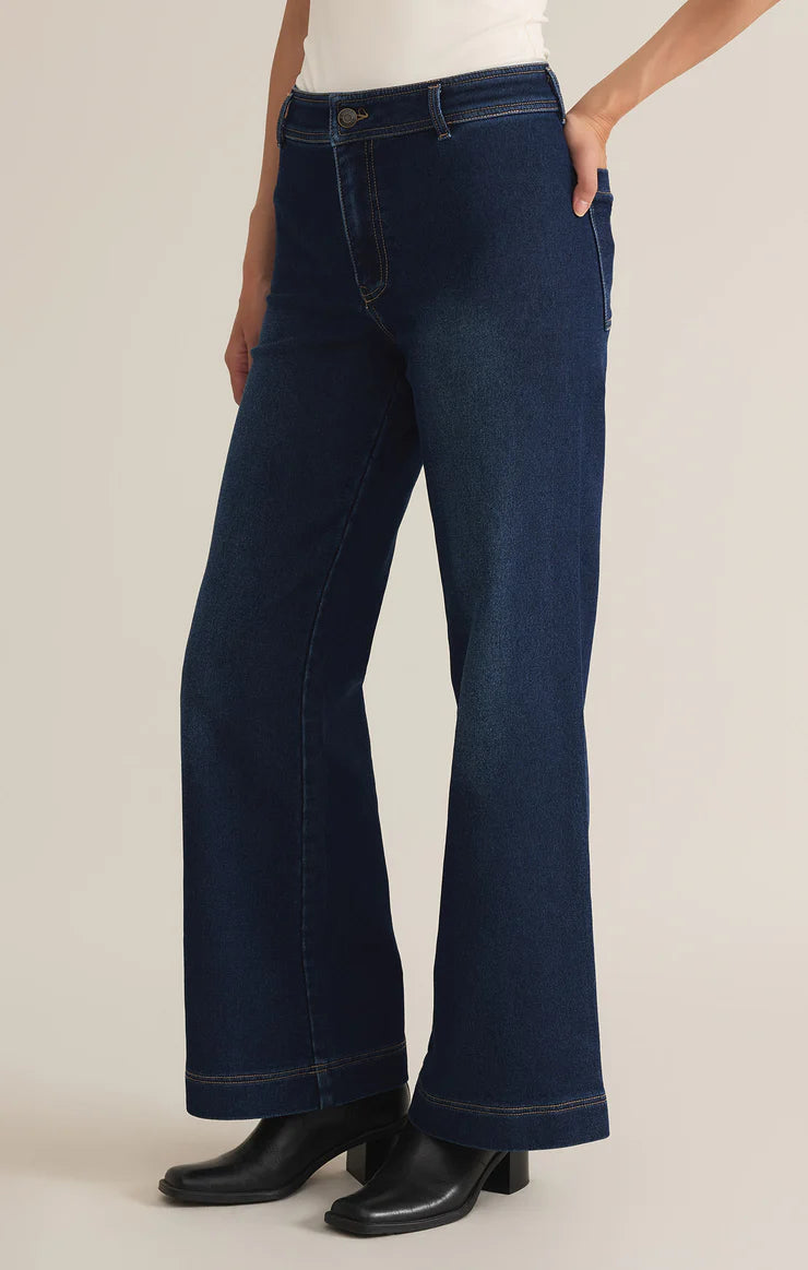 Z Supply Rilynn Wide Leg Denim Pant