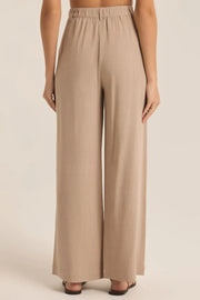 Z Supply Micah Linen Pant in Putty