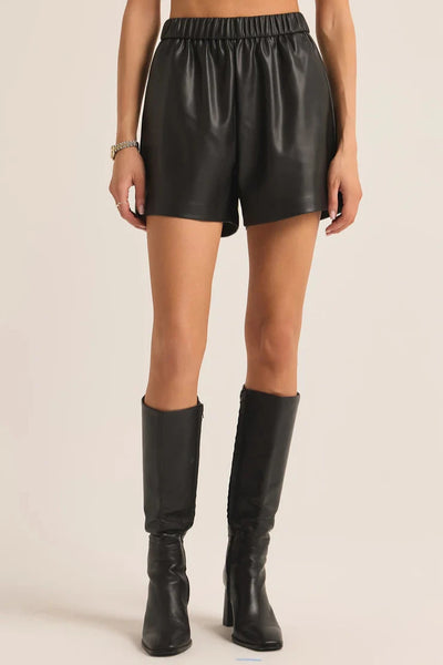 Z Supply Tia Faux Leather Short