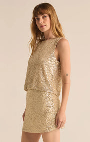 Z Supply Sloan Sequin Tank