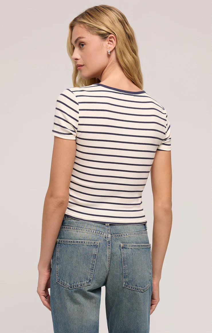 Z Supply Saxton Striped Tee