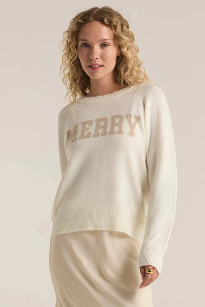 Z Supply Merry Metallic Sweater