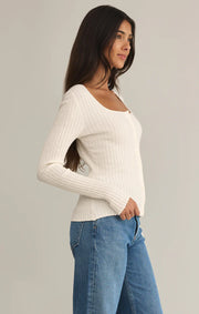 Z Supply Emelie Button Up Sweater