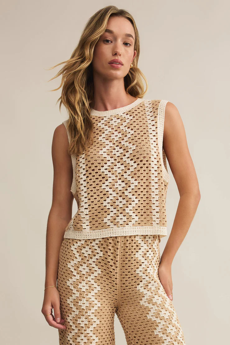 Z Supply Oasis Crochet Top