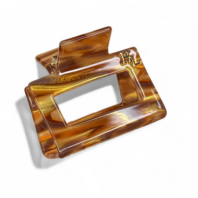 Ecofriendly Acetate Midi Clip - Hazel Honey - Whim BTQ
