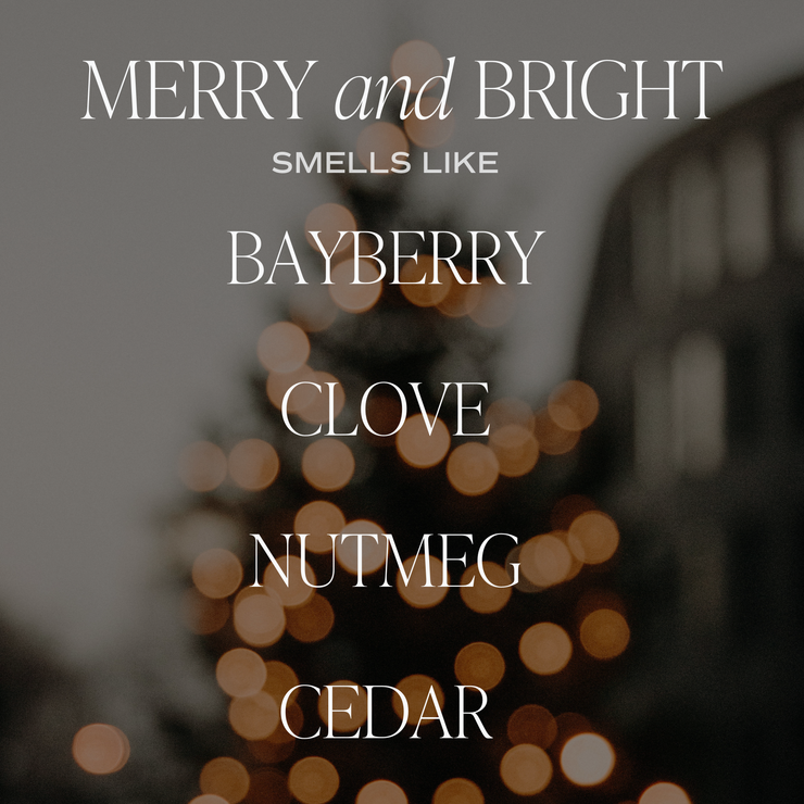 Merry and Bright 11 oz Soy Candle