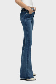 Hudson Holly High-Rise Flare Jean in Harvest