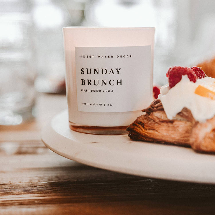 Sunday Brunch 11 oz Soy Candle - Home Decor & Gifts