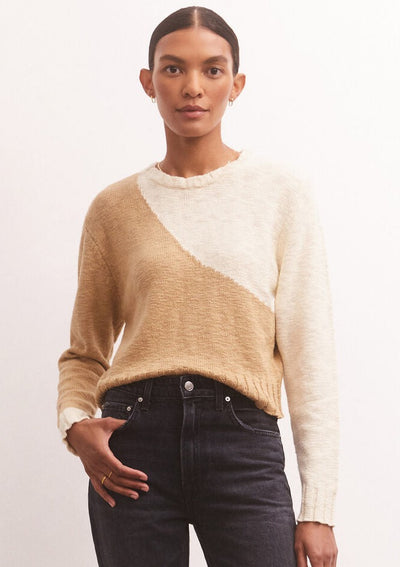 Z Supply Nadira Colorblock Sweater - Whim BTQ