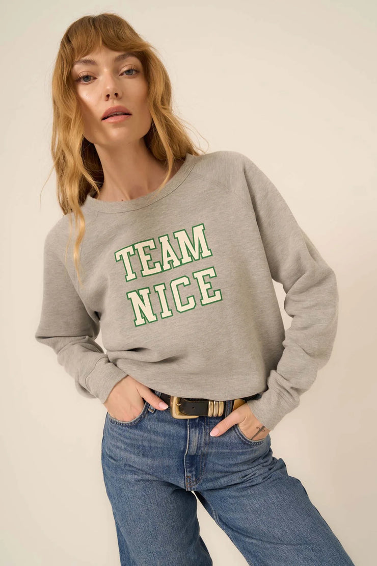 Project Social T Team Naughty/Team Nice Reversible Sweatshirt