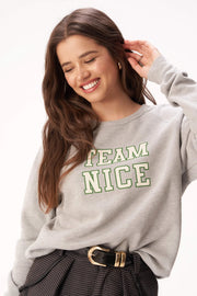 Project Social T Team Nice/Naughty Reversible Sweatshirt - Whim BTQ