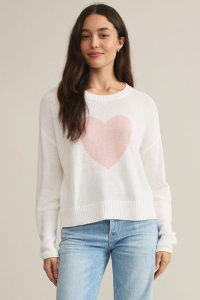 Z Supply Sienna Heart Sweater