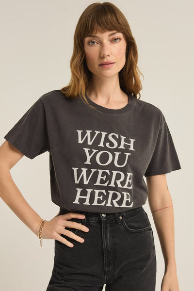 Z Supply I Was Here Boyfriend Tee