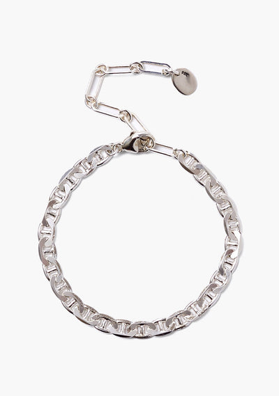 Chan Luu Anchor Chain Bracelet in Silver - Whim BTQ