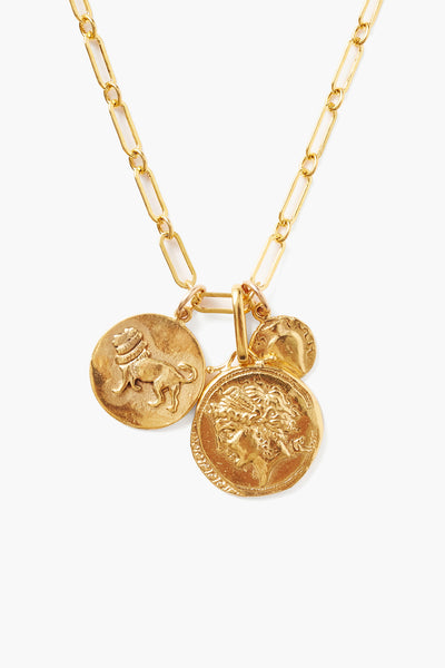 Chan Luu Hypatia Necklace in Yellow Gold