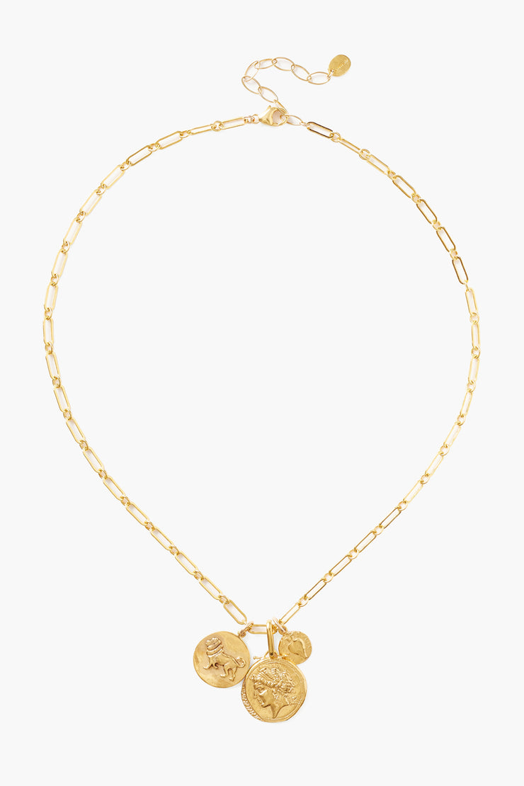 Chan Luu Hypatia Necklace in Yellow Gold