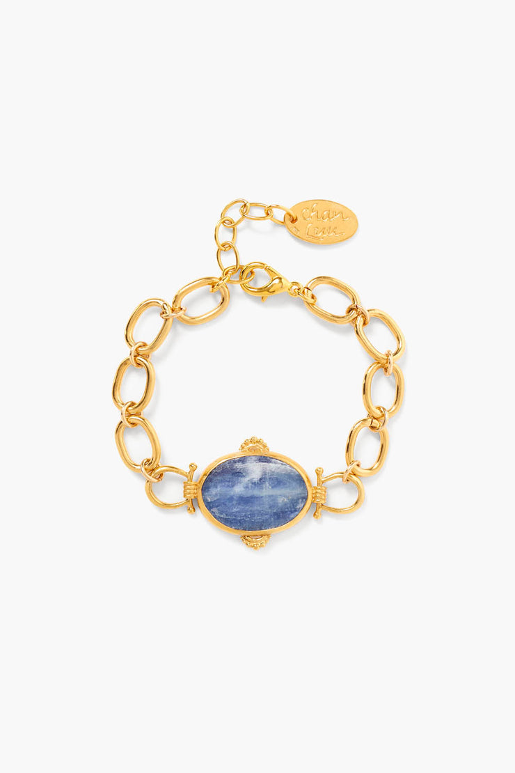 Chan Luu Bezel Wrapped Kyanite Bracelet