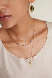 Chan Luu Tavi Pendant Labradorite Necklace