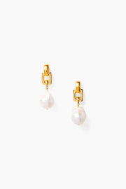 Chan Luu Ellis Earrings White Pearl