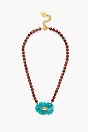 Chan Luu Magnolia Necklace Turquoise Mix