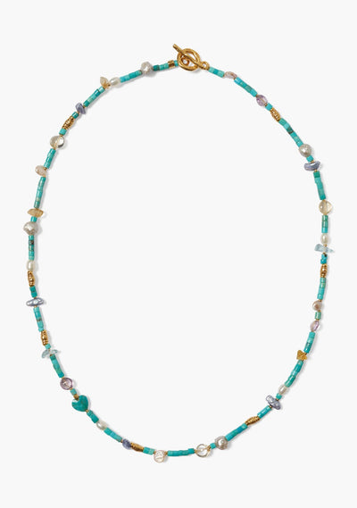 Chan Luu Voyager Turquoise Toggle Necklace - Whim BTQ