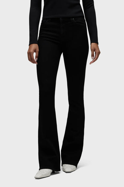 Hudson Barbara High-Rise Bootcut Jean in Black