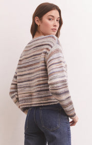 Z Supply Corbin Pullover Sweater in Multi - Whim BTQ