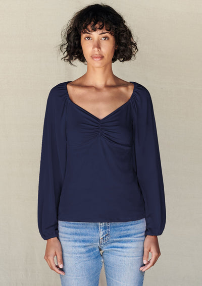 Sundry Sweetheart Top in Midnight - Whim BTQ