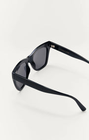 Z Supply Everyday Sunglasses In Polished Black - Whim BTQ
