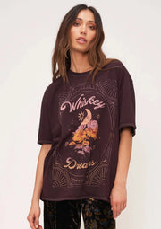 Project Social T Whiskey Dreams Oversized Tee - Whim BTQ