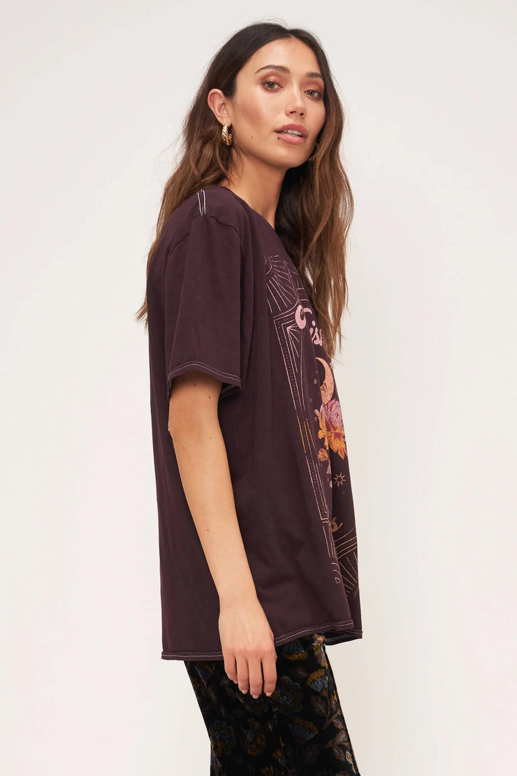 Project Social T Whiskey Dreams Oversized Tee - Whim BTQ
